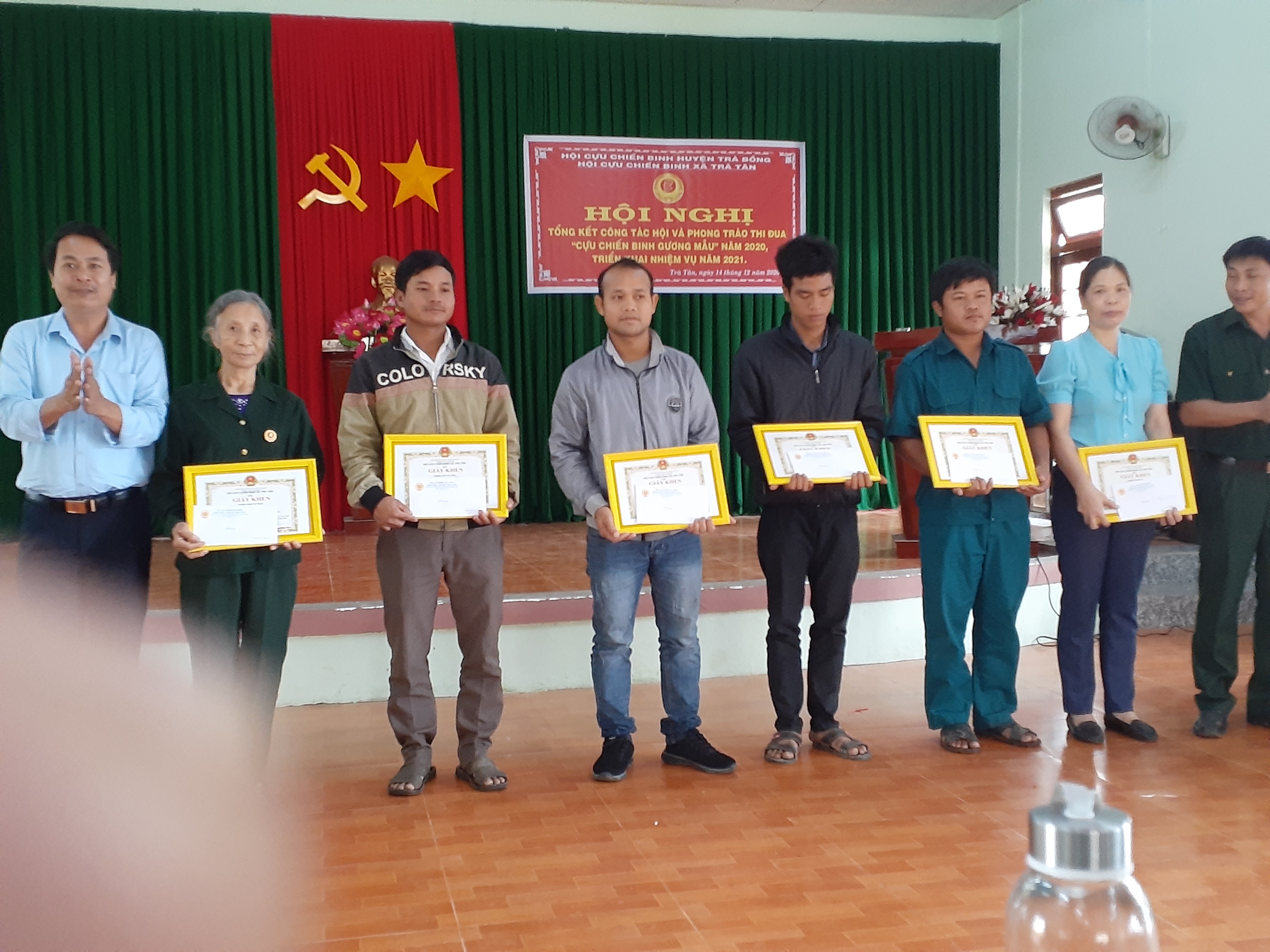 Trà Tân: Hội Cựu chiến binh tổ chức Hội nghị tổng kết công tác Hội và phong trào thi đua “CCB gương mẫu năm 2020”