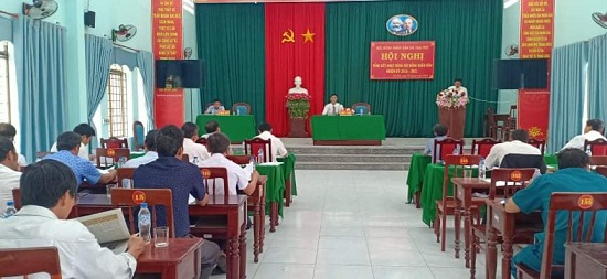 Trà Phú tổ chức Hội nghị Tổng kết hoạt động của HĐND xã khóa 12, nhiệm kỳ 2016-2021