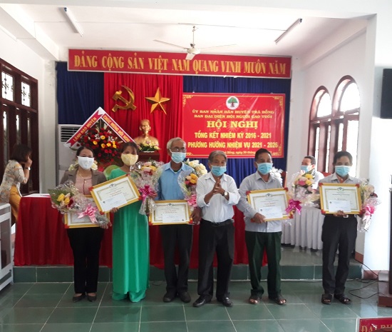 Ban Đại diện Hội Người cao tuổi huyện Trà Bồng tổ chức Hội nghị tổng kết công tác hội, nhiệm kỳ 2016 – 2021