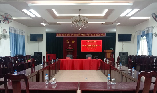 Thành lập Trung tâm Chỉ huy phòng, chống dịch bệnh Covid-19 huyện Trà Bồng