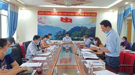 Phiên họp của Thường trực HĐND huyện Trà Bồng đầu tháng 11/2021