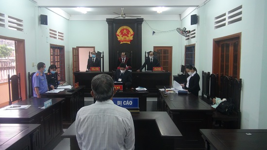 Tòa án Nhân dân huyện Trà Bồng mở phiên tòa xét xử vụ án Trộm cắp tài sản