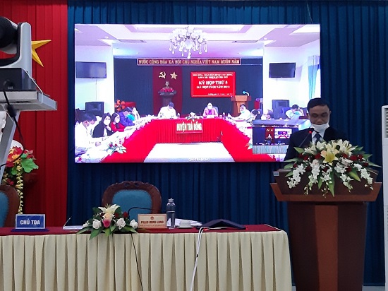 Khai mạc kỳ họp thứ 5 HĐND huyện Trà Bồng khoá XII