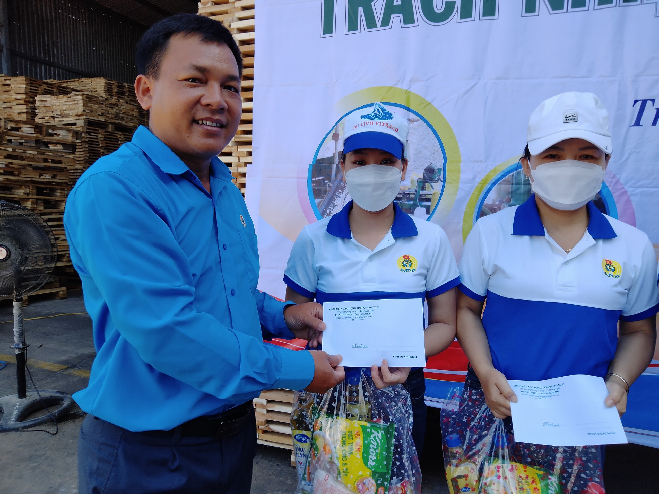 Công đoàn cơ sở Công ty TNHH Nhất Hưng Trà Bồng tổ chức Ngày hội công nhân năm 2022