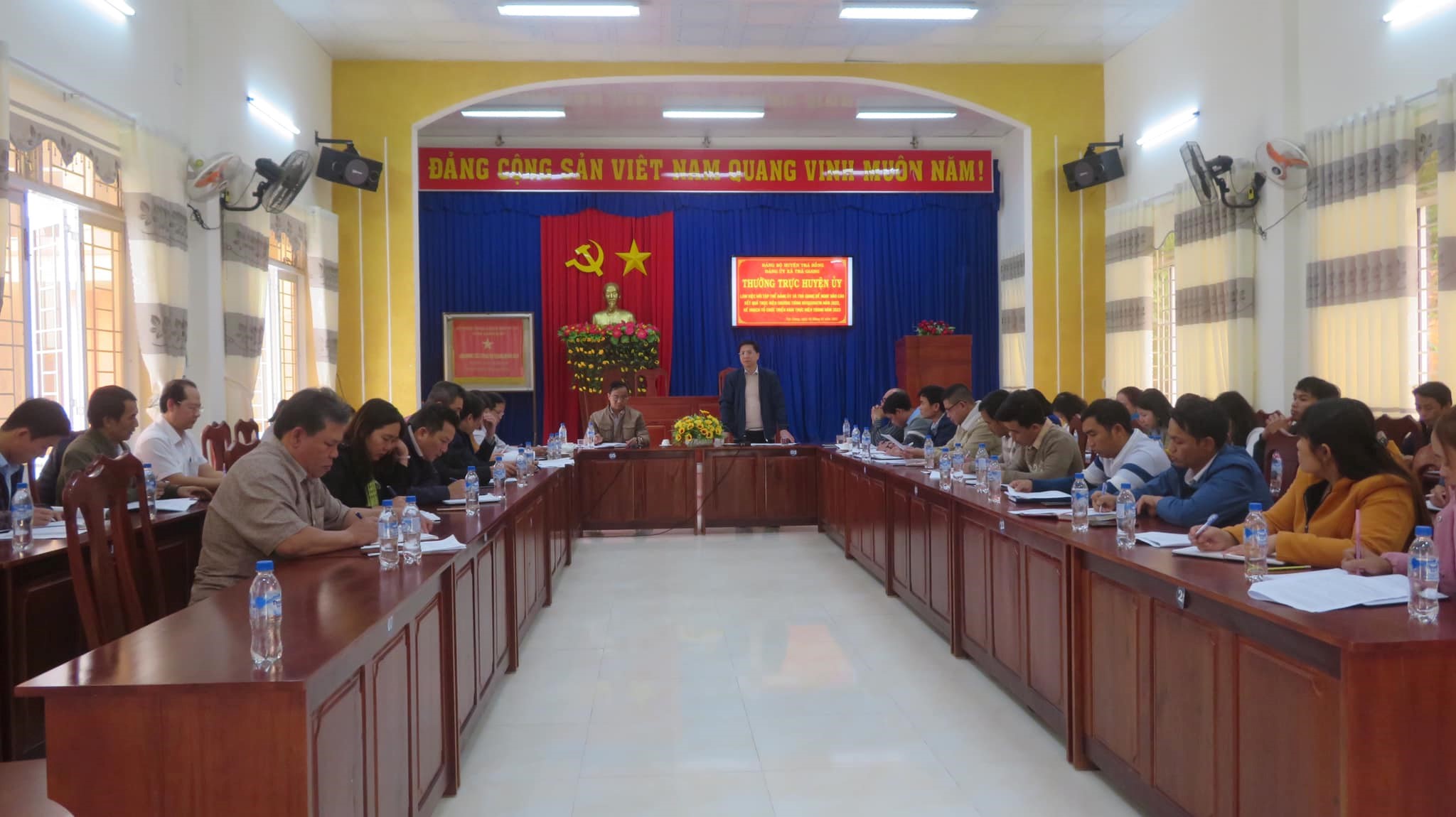 Huyện Trà Bồng phấn đấu đưa xã Trà Tân và xã Trà Giang về đích nông thôn mới cuối năm 2023