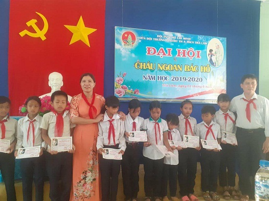 Liên đội Trường PTDTBT TH & THCS Trà Lâm: Tổ chức Đại hội Cháu Ngoan Bác Hồ năm học 2019-2020.