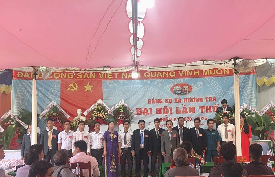 Đại hội Đảng bộ xã Hương Trà, nhiệm kỳ 2020 - 2025