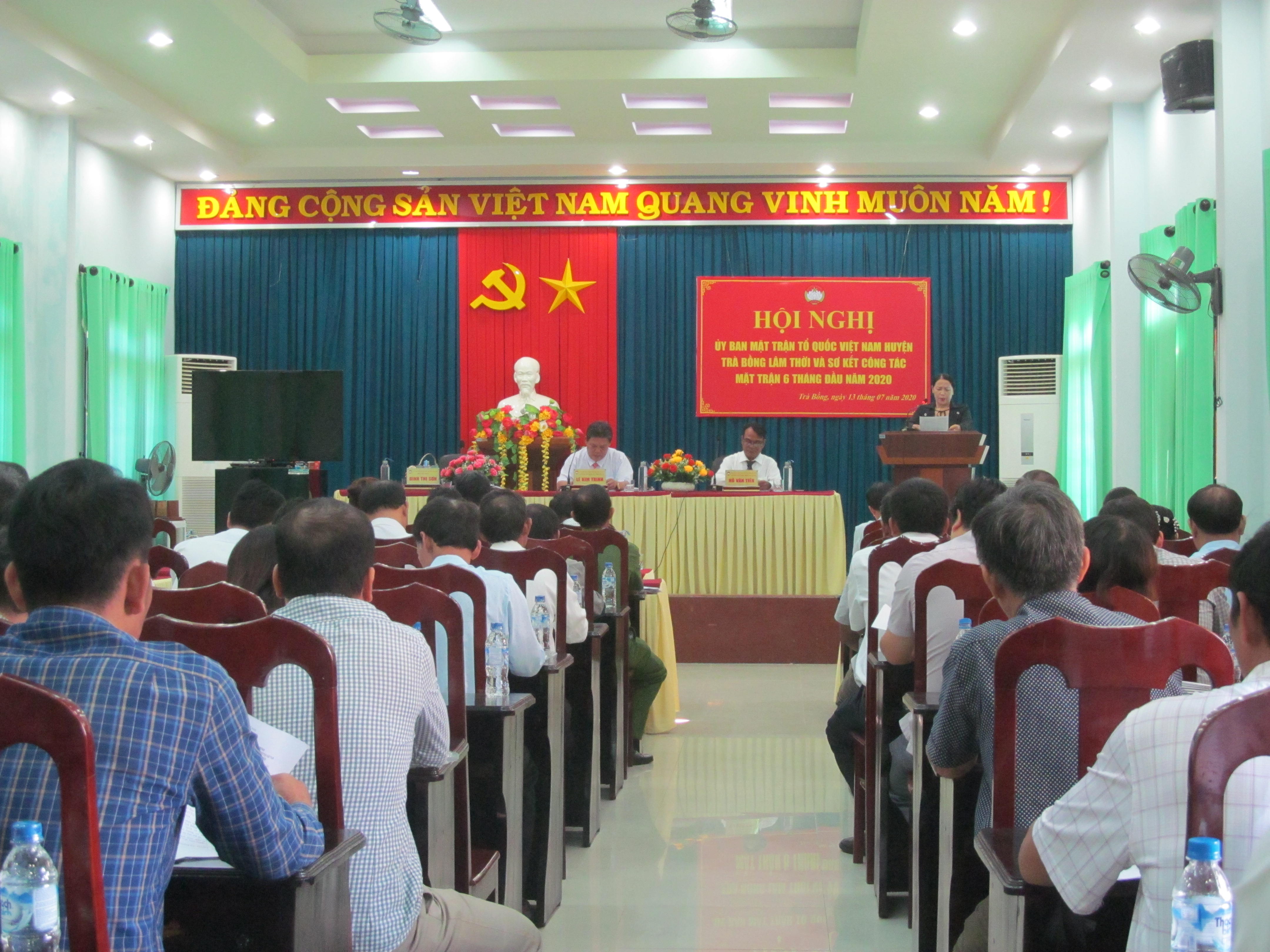 Mặt trận Tổ quốc Việt Nam huyện tổ chức Hội nghị lần thứ I