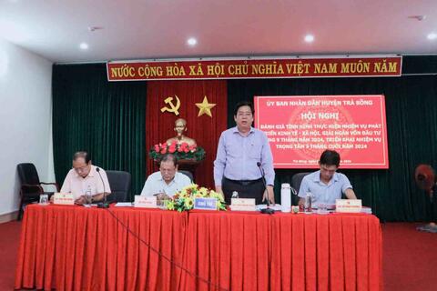 Hội nghị đánh giá kết quả thực hiện nhiệm vụ phát triển KT – XH 9 tháng và triển khai nhiệm vụ trọng tâm 3 tháng cuối năm 2024