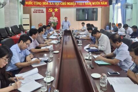BAN ĐẠI DIỆN HĐQT NGÂN HÀNG CHÍNH SÁCH XÃ HỘI HUYỆN SƠ KẾT 9 THÁNG VÀ NHIỆM VỤ 3 THÁNG CUỐI NĂM 2024