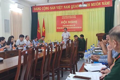 HỘI NGHỊ TRIỂN KHAI CÔNG TÁC TUYỂN CHỌN, GỌI CÔNG DÂN NHẬP NGŨ NĂM 2025