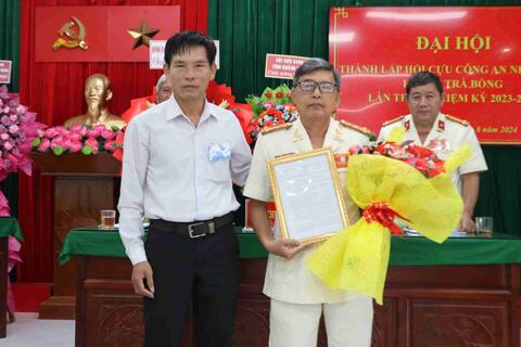 ĐẠI HỘI THÀNH LẬP HỘI CỰU CÔNG AN NHÂN DÂN HUYỆN TRÀ BỒNG LẦN THỨ I, NHIỆM KÌ 2023-2028