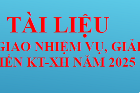 TÀI LIỆU HỌP