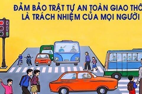 Thực hiện các giải pháp bảo đảm trật tự, an toàn giao thông trong dịp nghỉ Lễ 30/4, 01/5 và cao điểm du lịch hè năm 2025 trên địa bàn huyện