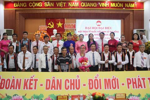 ĐẠI HỘI ĐẠI BIỂU MẶT TRẬN TỔ QUỐC VIỆT NAM XÃ TRÀ BỒNG LẦN THỨ I, NHIỆM KỲ 2025-2030