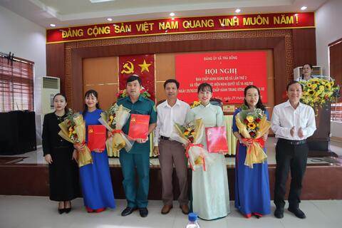 HỘI NGHỊ BAN CHẤP HÀNH ĐẢNG BỘ XÃ TRÀ BỒNG LẦN THỨ 2 VÀ TỔNG KẾT THỰC HIỆN NGHỊ QUYẾT SỐ 18-NQ/TW