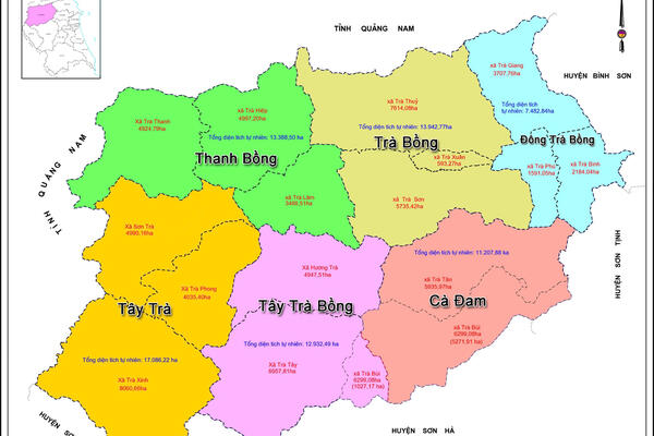 TRÀ BỒNG ĐỔI TÊN CÁC XÃ SAU SÁP NHẬP DỰA TRÊN ĐỊA DANH, VĂN HÓA TRUYỀN THỐNG