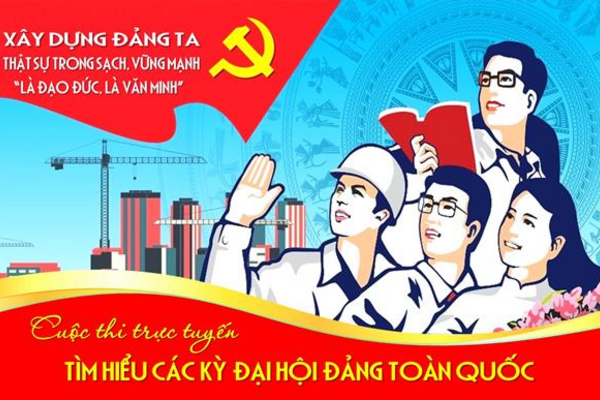ĐẢNG ỦY XÃ TRÀ BỒNG PHÁT ĐỘNG CUỘC THI TRỰC TUYẾN “TÌM HIỂU CÁC KỲ ĐẠI HỘI ĐẢNG TOÀN QUỐC”